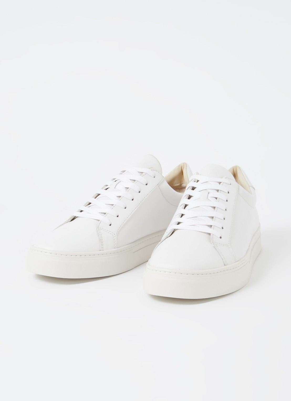 Vagabond Shoemakers Paul 2.0 sneaker van leer - detail 2 gebroken wit