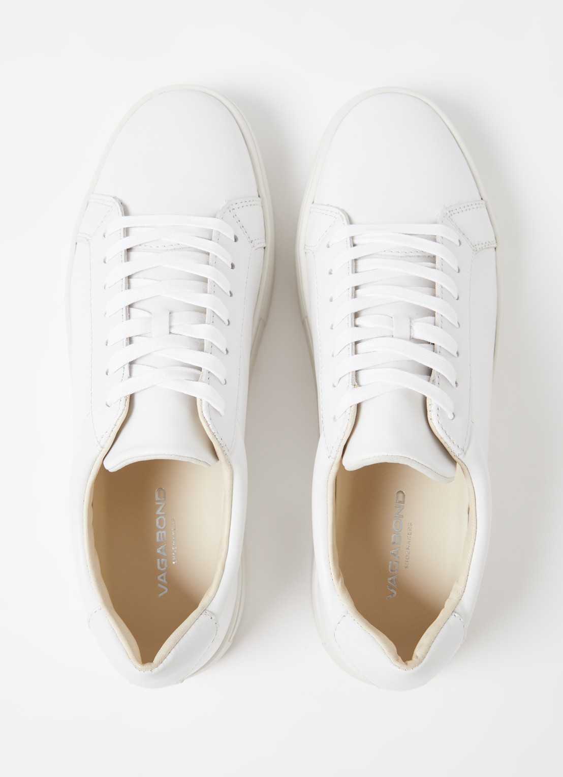 Vagabond Shoemakers Paul 2.0 sneaker van leer - detail 3 gebroken wit