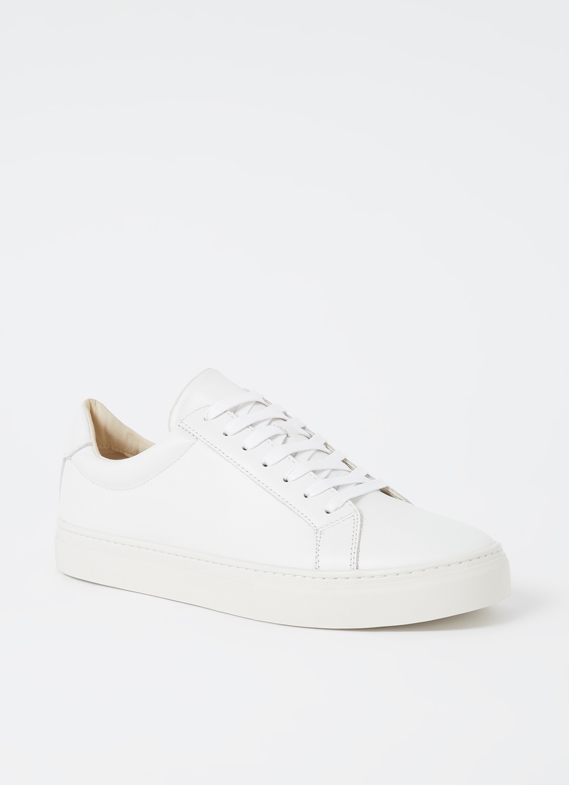 Vagabond Shoemakers Paul 2.0 sneaker van leer - voorkant 5 gebroken wit