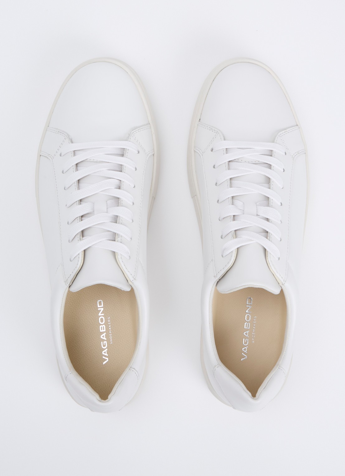 Vagabond Shoemakers Paul 2.0 sneaker van leer - detail 3 gebroken wit
