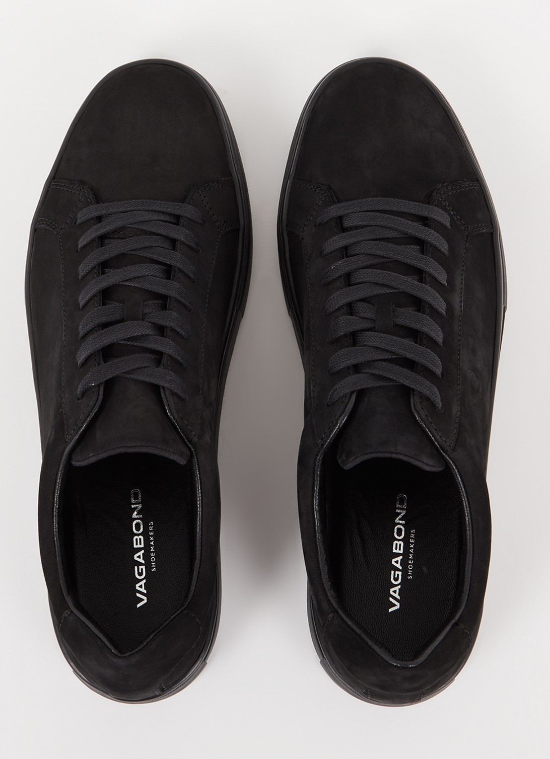 Vagabond Shoemakers Paul 2.0 sneaker van nubuck - detail 4 zwart