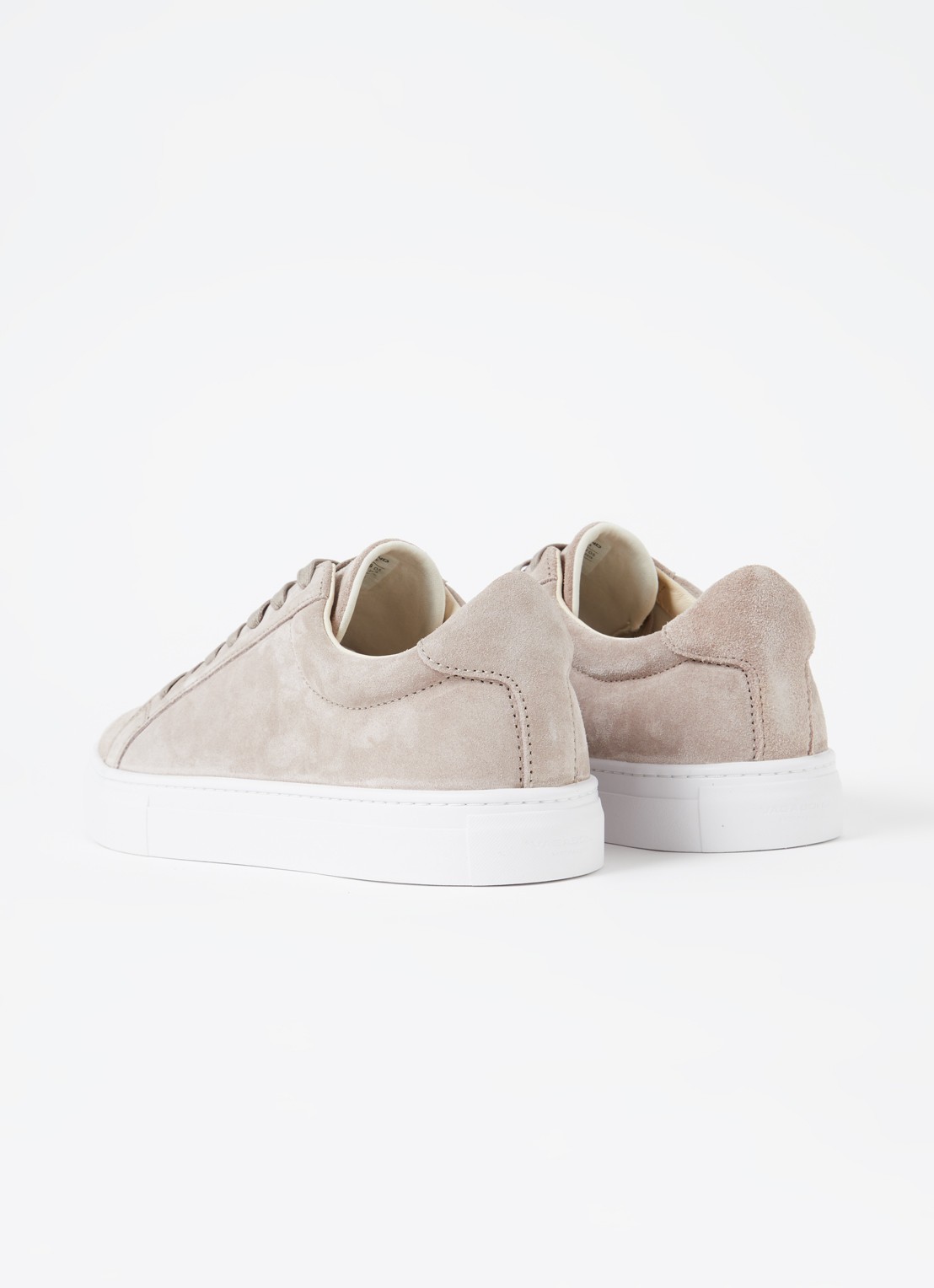 Vagabond Shoemakers Paul 2.0 sneaker van suède - achterkant zand