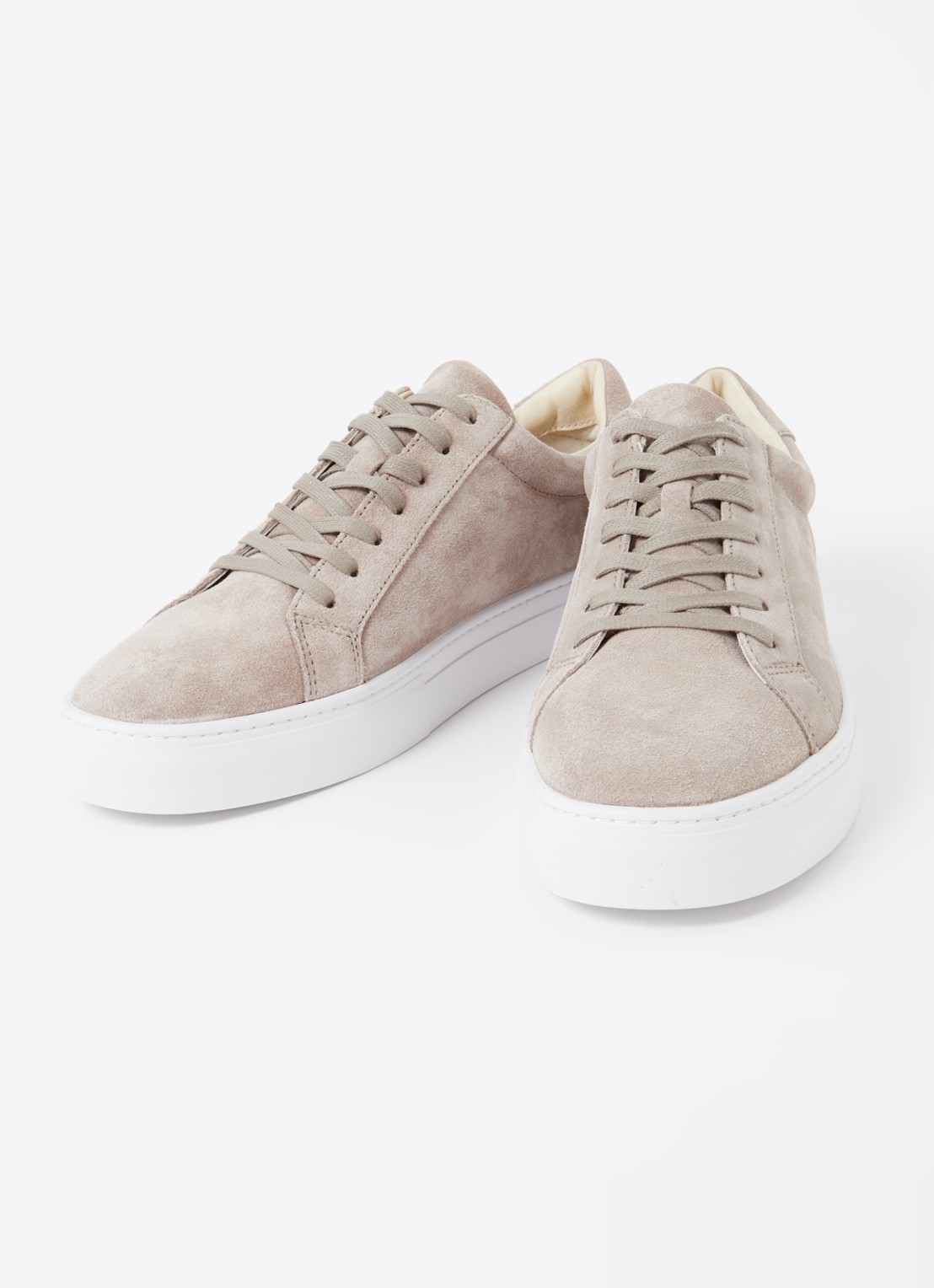 Vagabond Shoemakers Paul 2.0 sneaker van suède - detail 4 zand