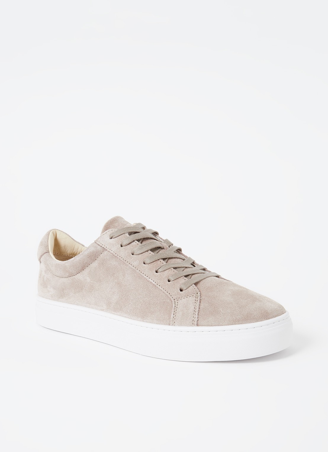 Vagabond Shoemakers Paul 2.0 sneaker van suède - voorkant 2 zand