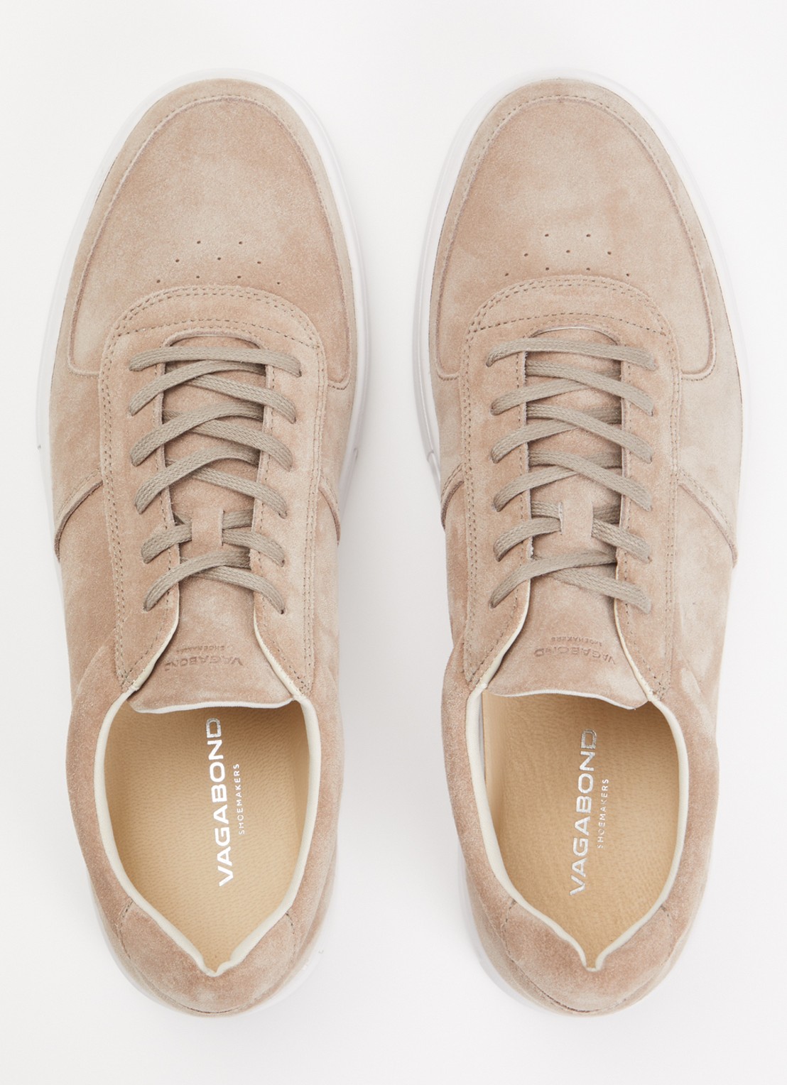Vagabond Shoemakers Paul 2.0 sneaker van suède - detail 5 grijs