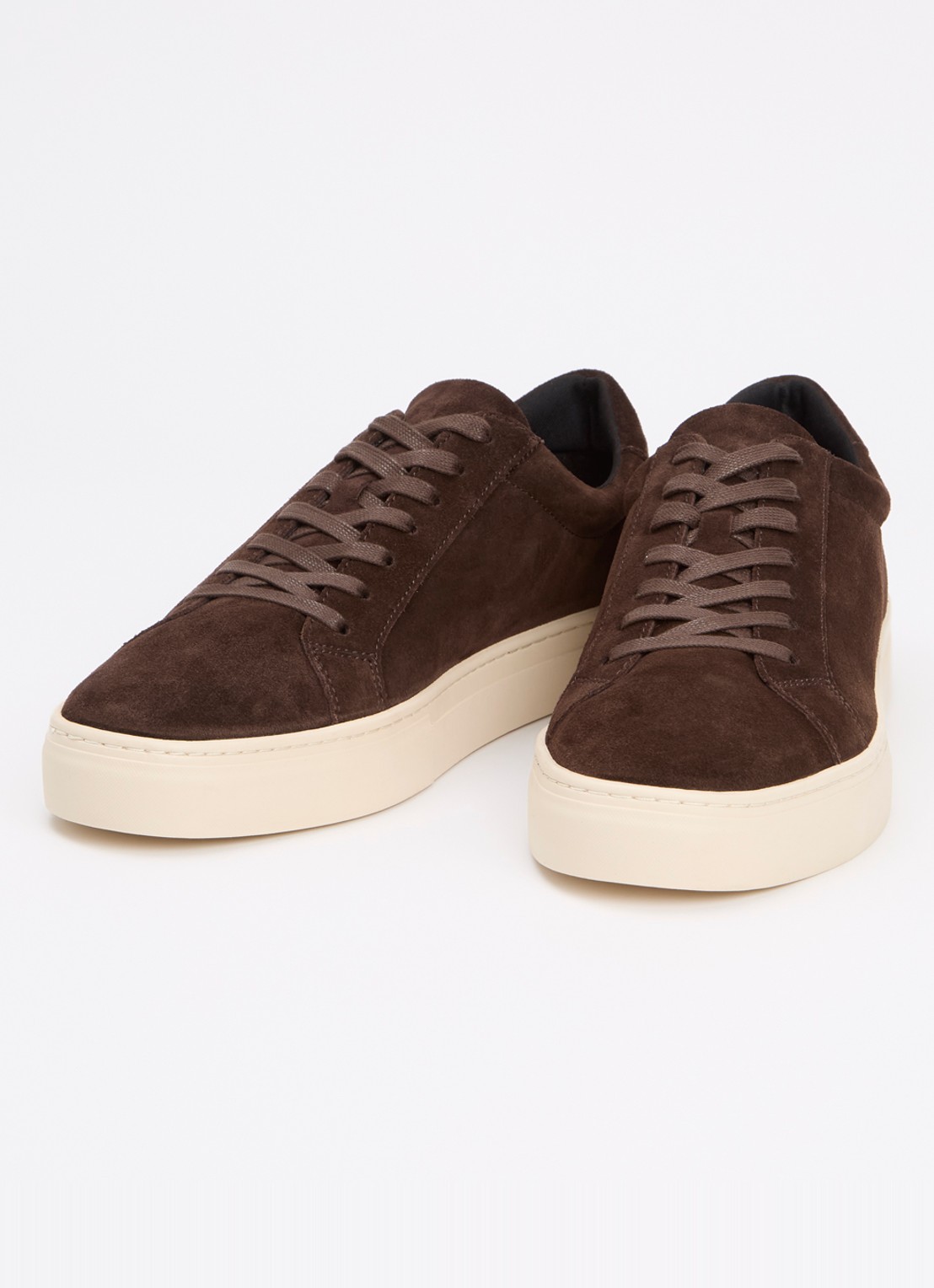 Vagabond Shoemakers Paul 2.0 sneaker van suède - detail 4 bruin