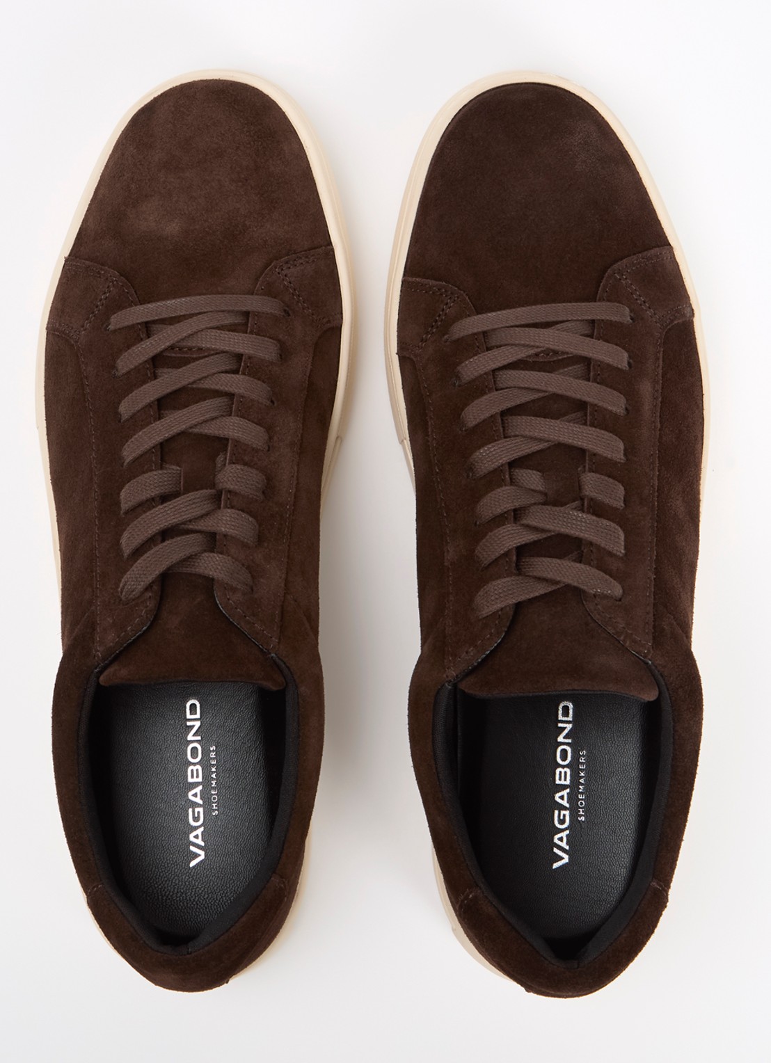 Vagabond Shoemakers Paul 2.0 sneaker van suède - detail 5 bruin