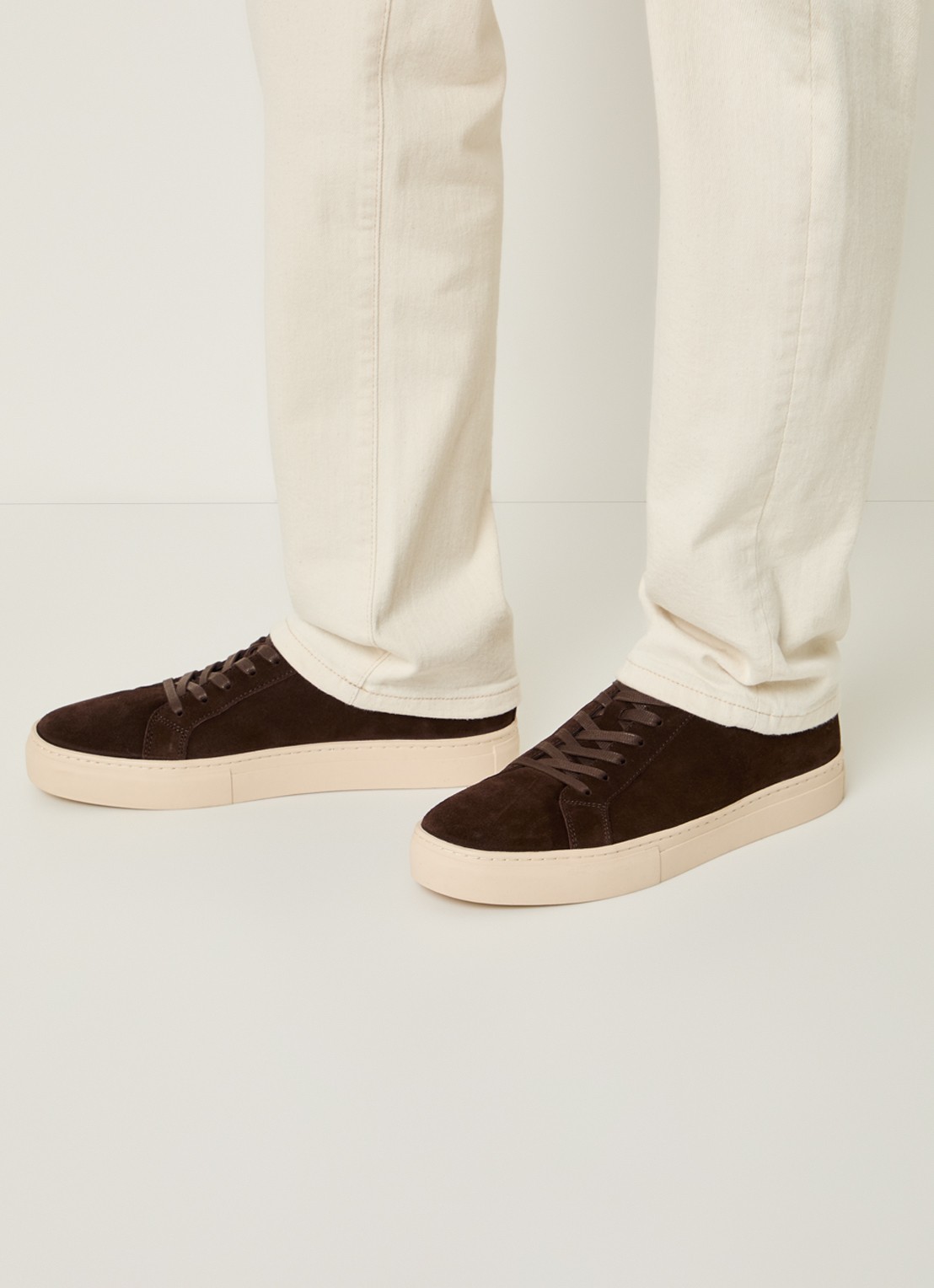 Vagabond Shoemakers Paul 2.0 sneaker van suède - voorkant 2 bruin