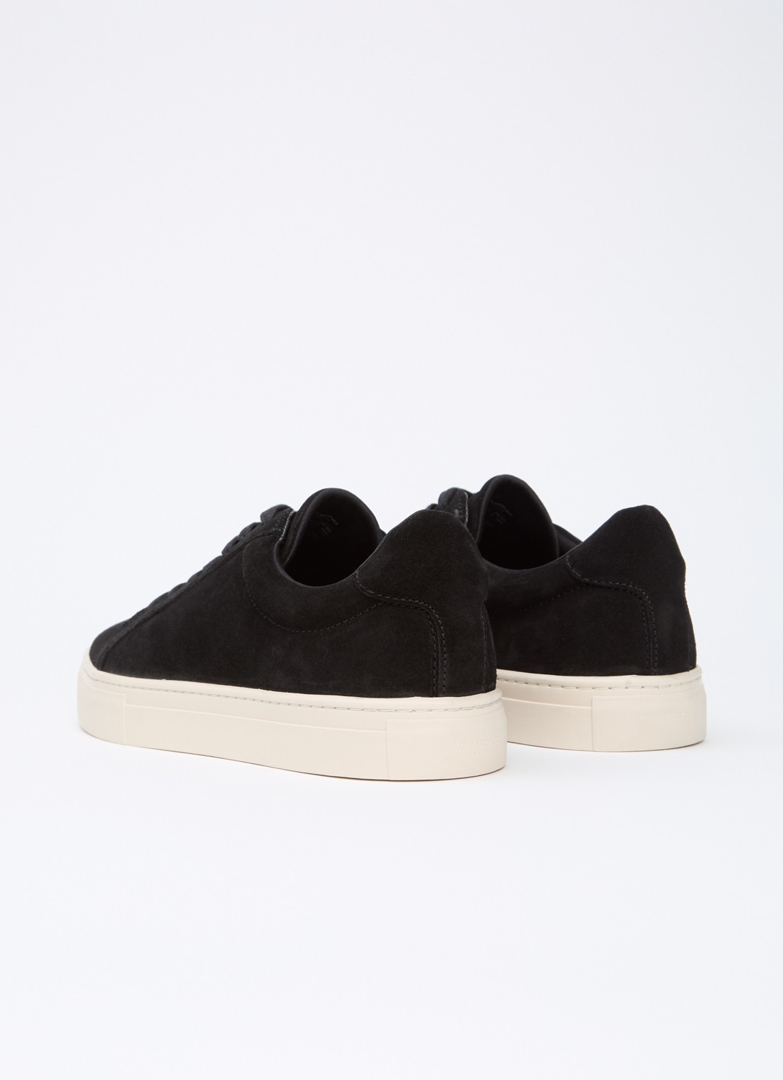 Vagabond Shoemakers Paul 2.0 sneaker van suède - achterkant 3 zwart