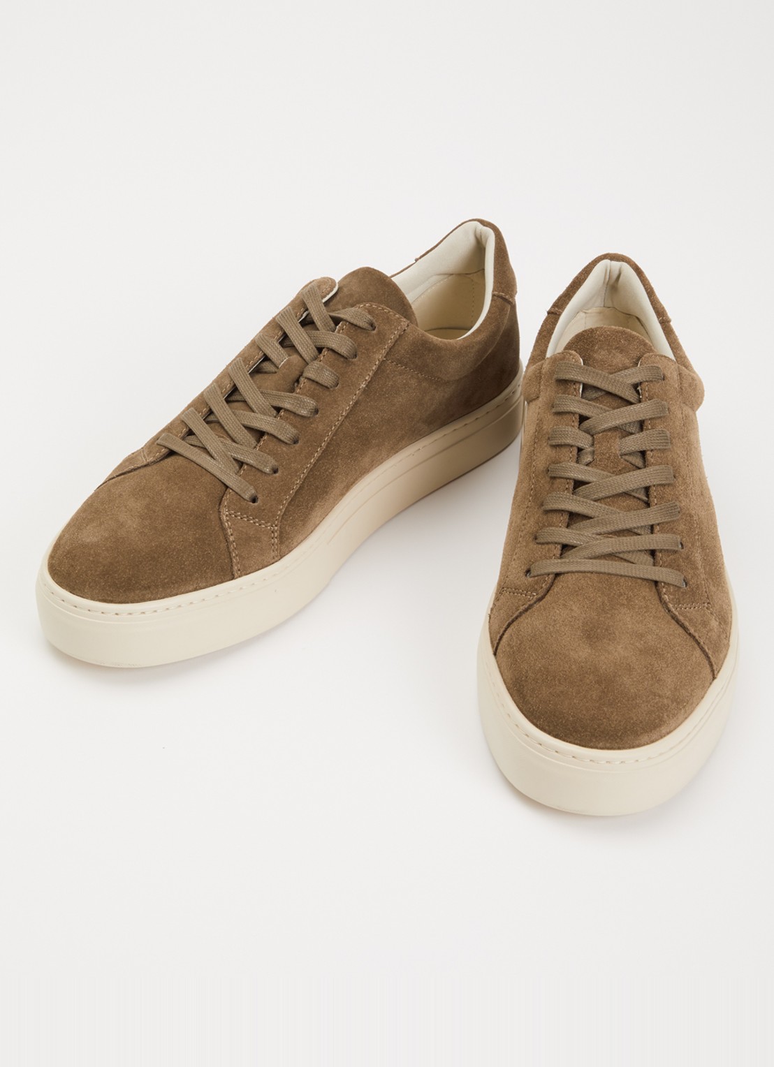 Vagabond Shoemakers Paul 2.0 sneaker van suède - detail 3 zand