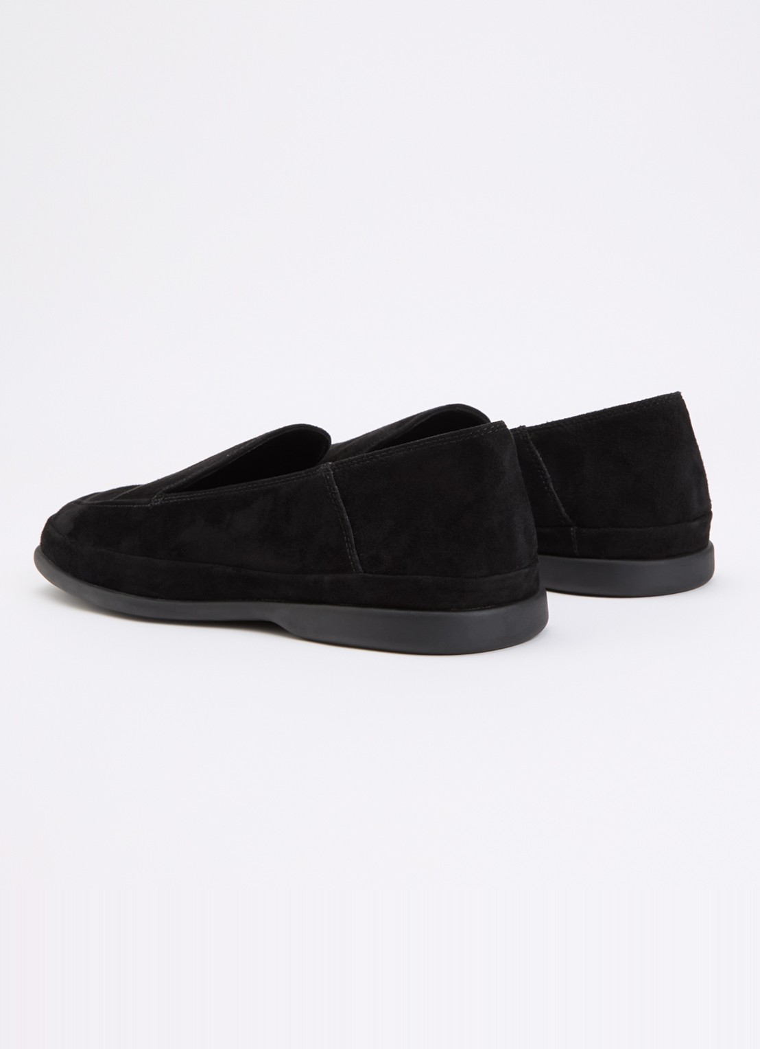 Vagabond Shoemakers Sammie loafer van geitensuède - achterkant zwart