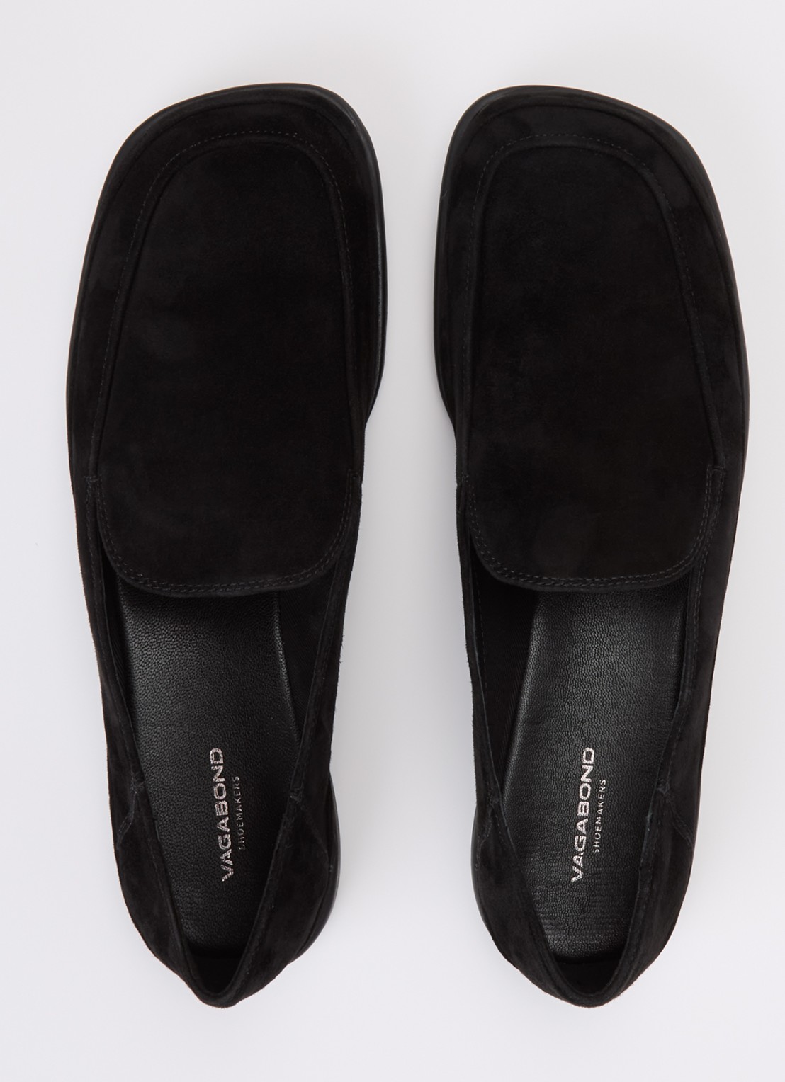 Vagabond Shoemakers Sammie loafer van geitensuède - detail 3 zwart