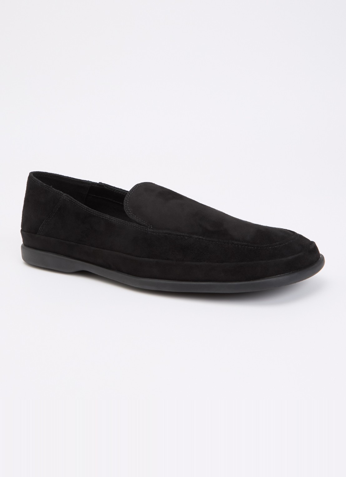 Vagabond Shoemakers Sammie loafer van geitensuède - voorkant 5 zwart