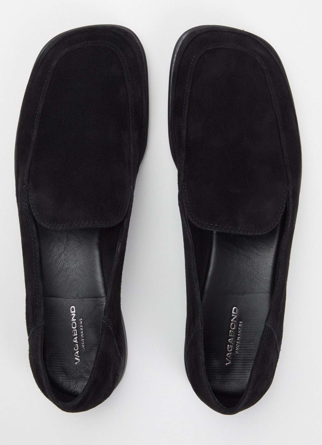 Vagabond Shoemakers Sammie loafer van geitensuède - detail 4 zwart