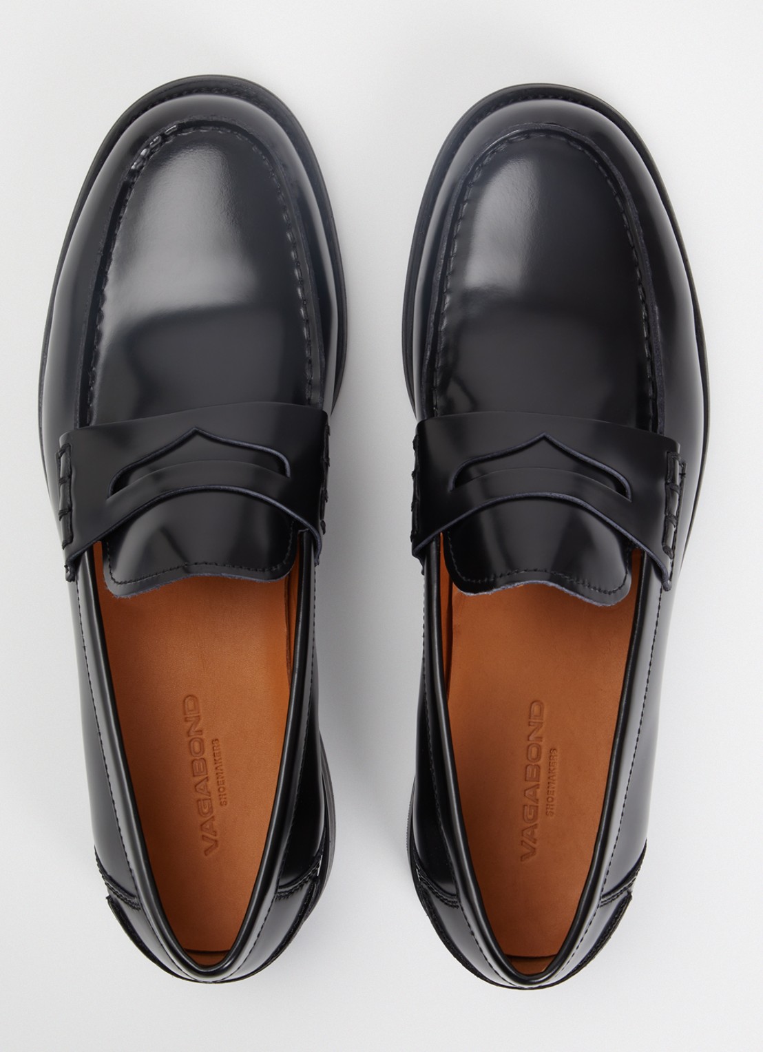 Vagabond Shoemakers Steven loafer van leer - detail 3 zwart