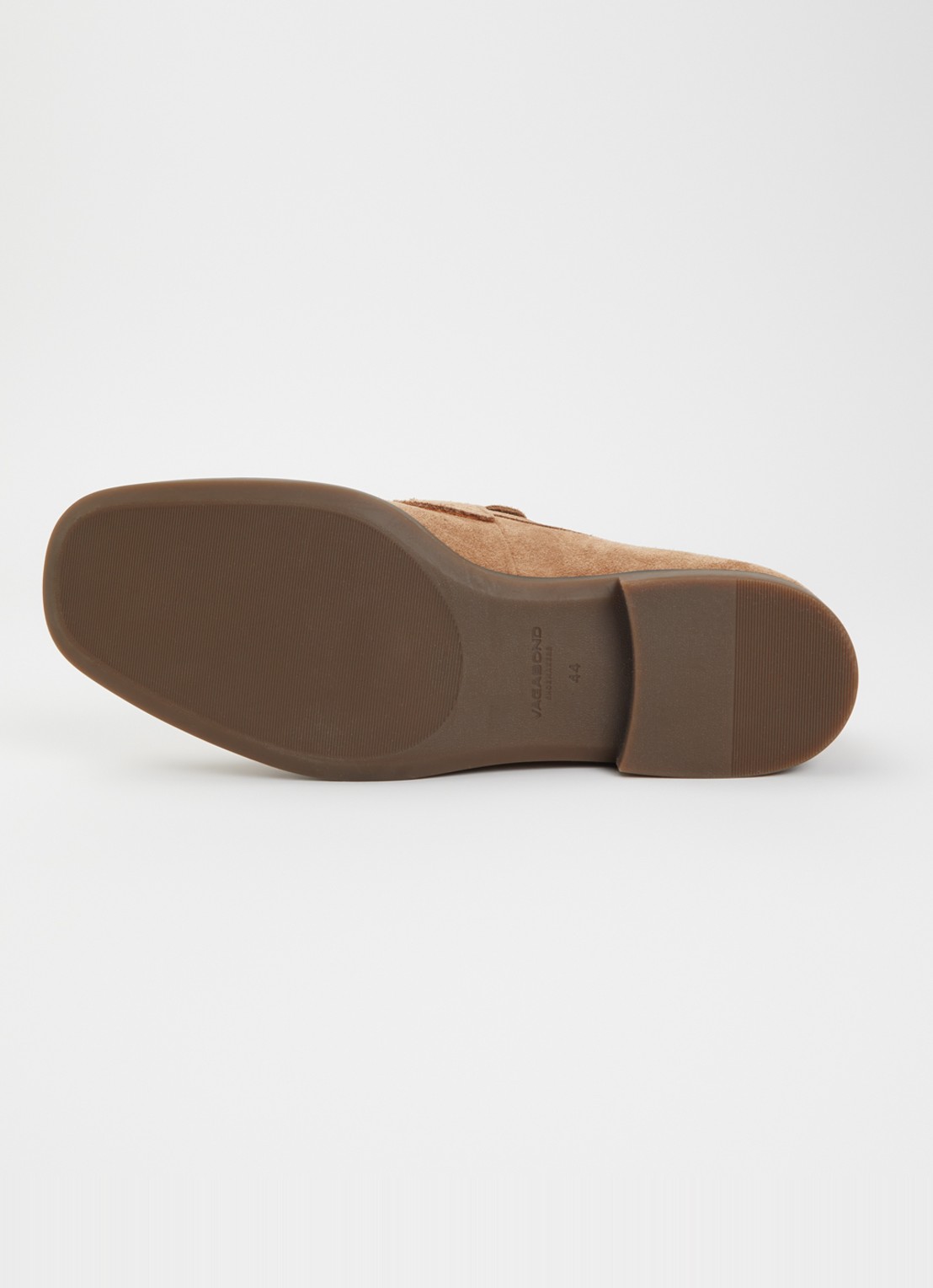Vagabond Shoemakers Troy loafer van suède - detail 6 zand