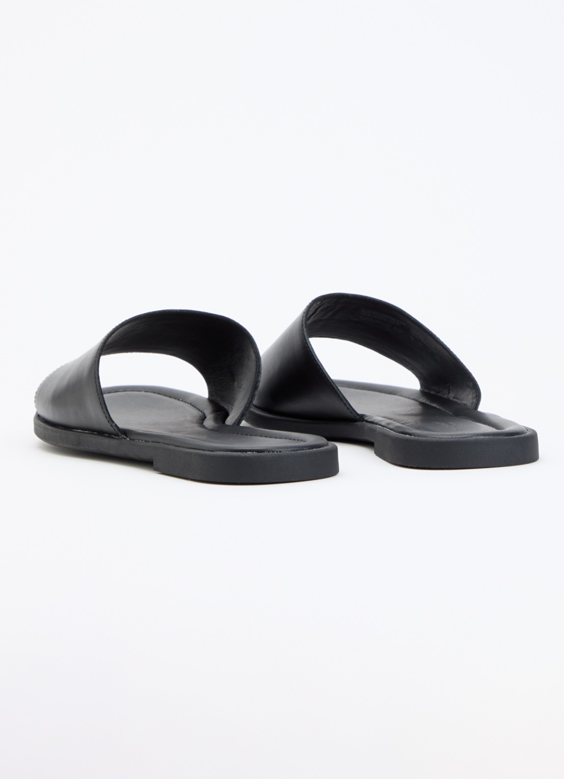Vagabond Shoemakers Zaida slipper van leer - achterkant 5 zwart