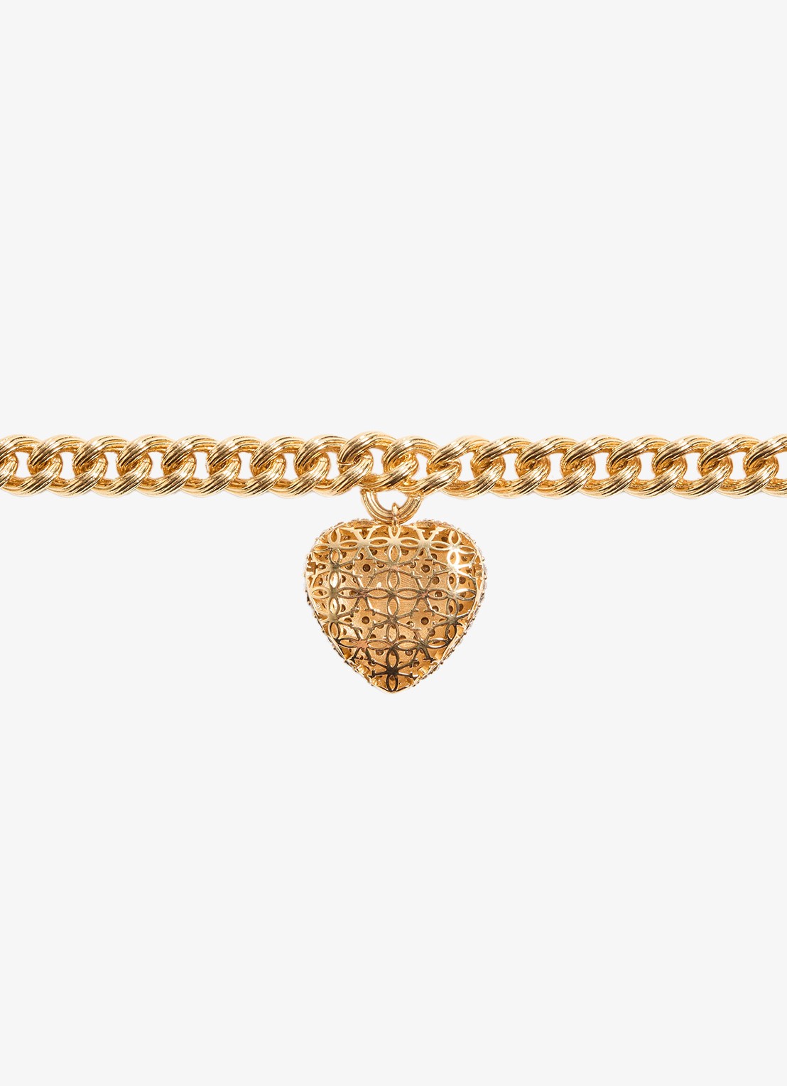Valentino Garavani Armband met bedel - achterkant goud