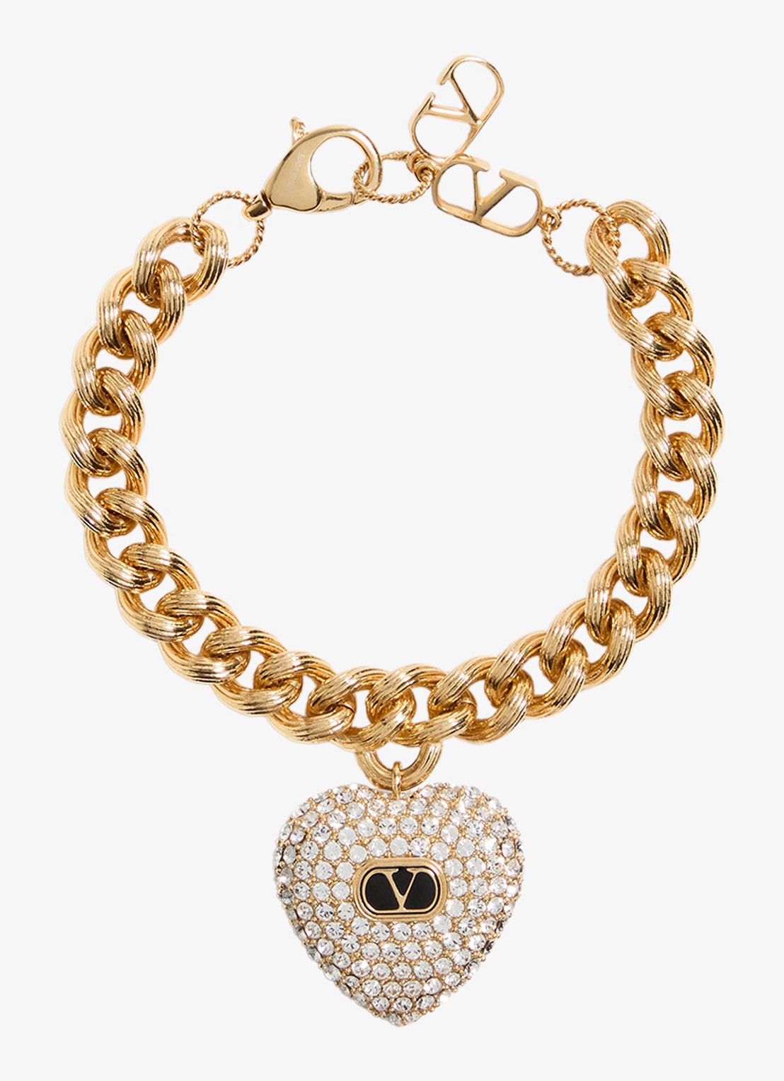 Valentino Garavani Armband met bedel - voorkant 2 goud