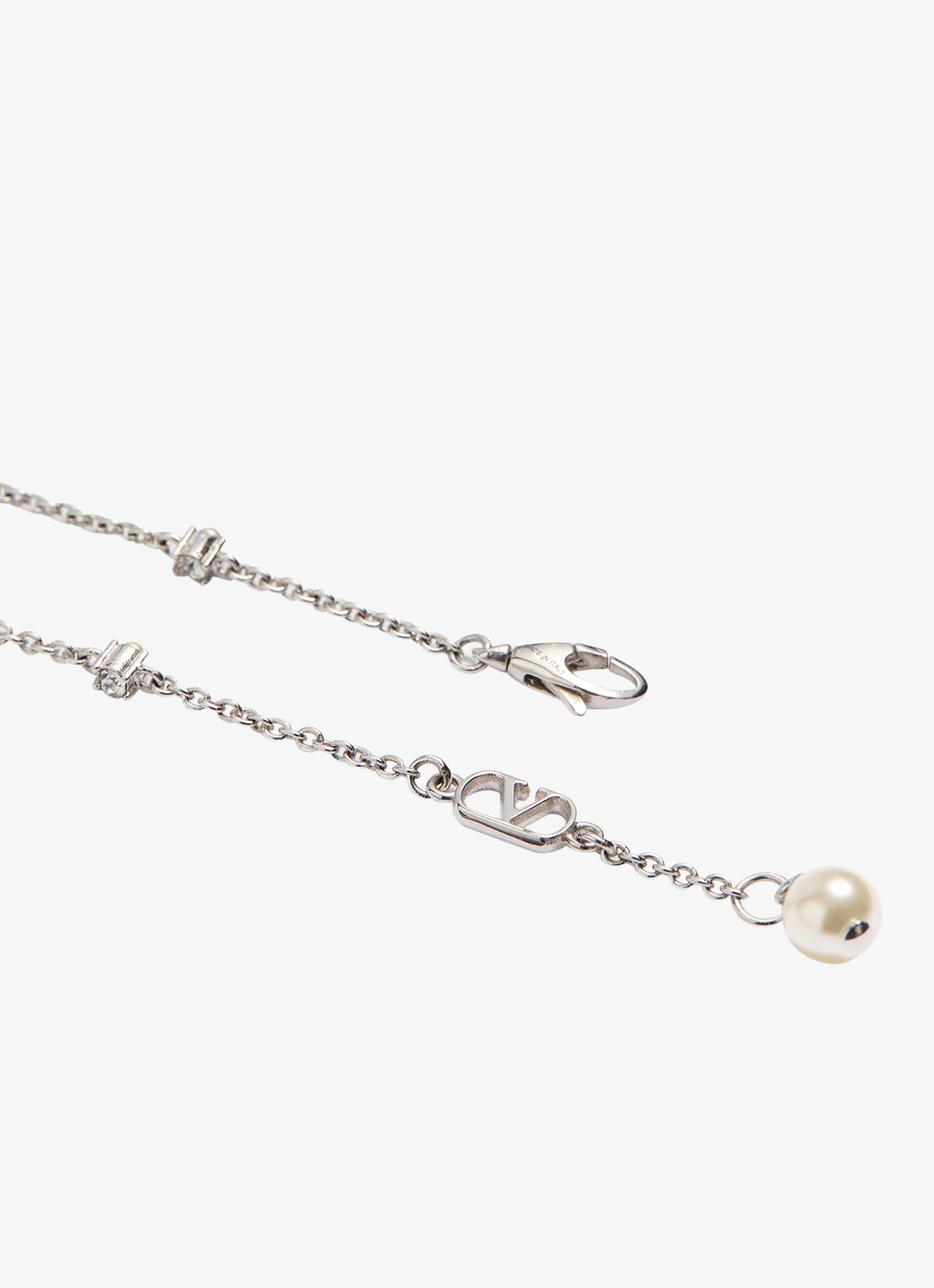 Valentino Garavani Armband met logo - detail 2 zilver