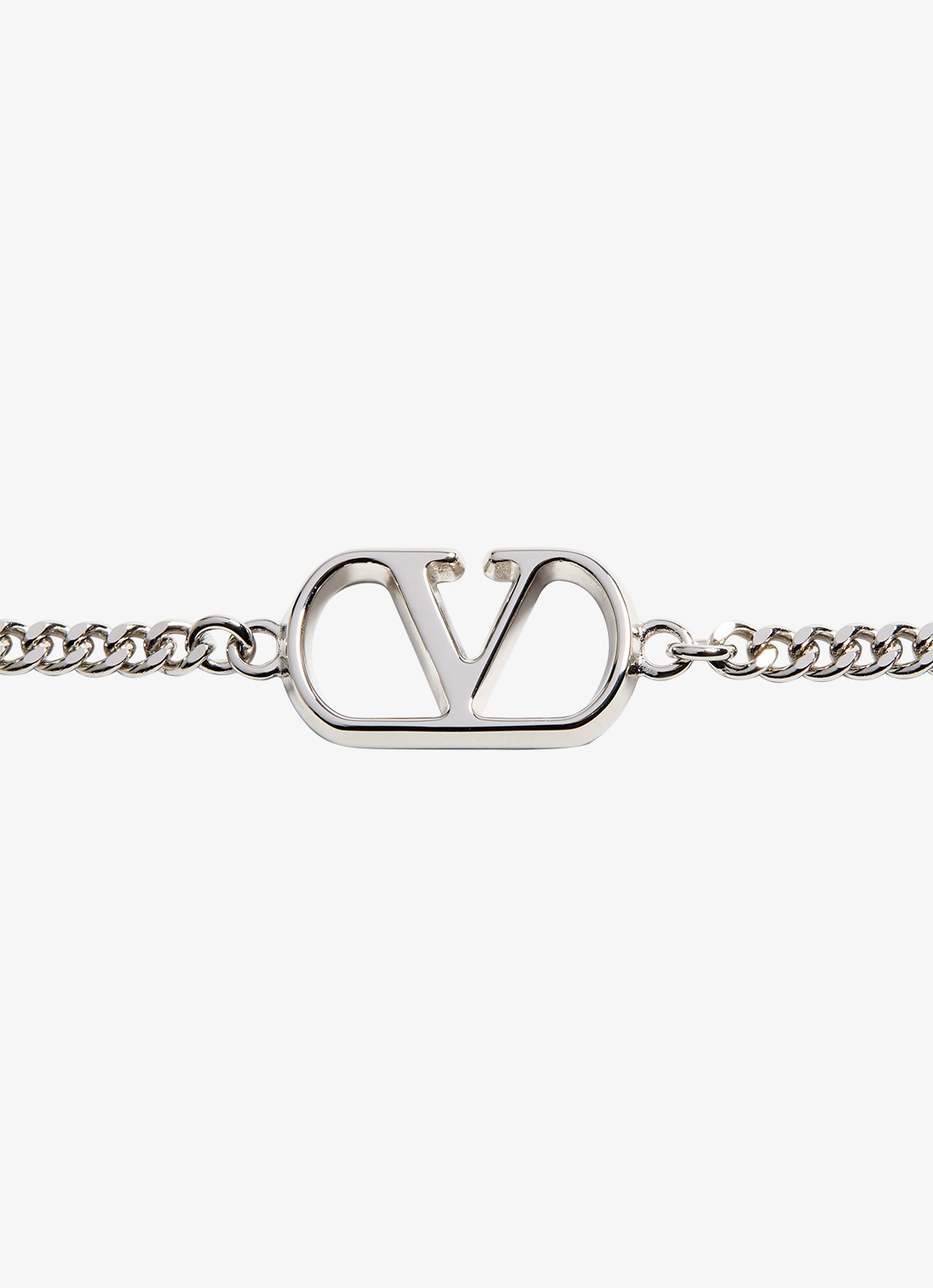 Valentino Garavani Armband met logo - detail 2 zilver
