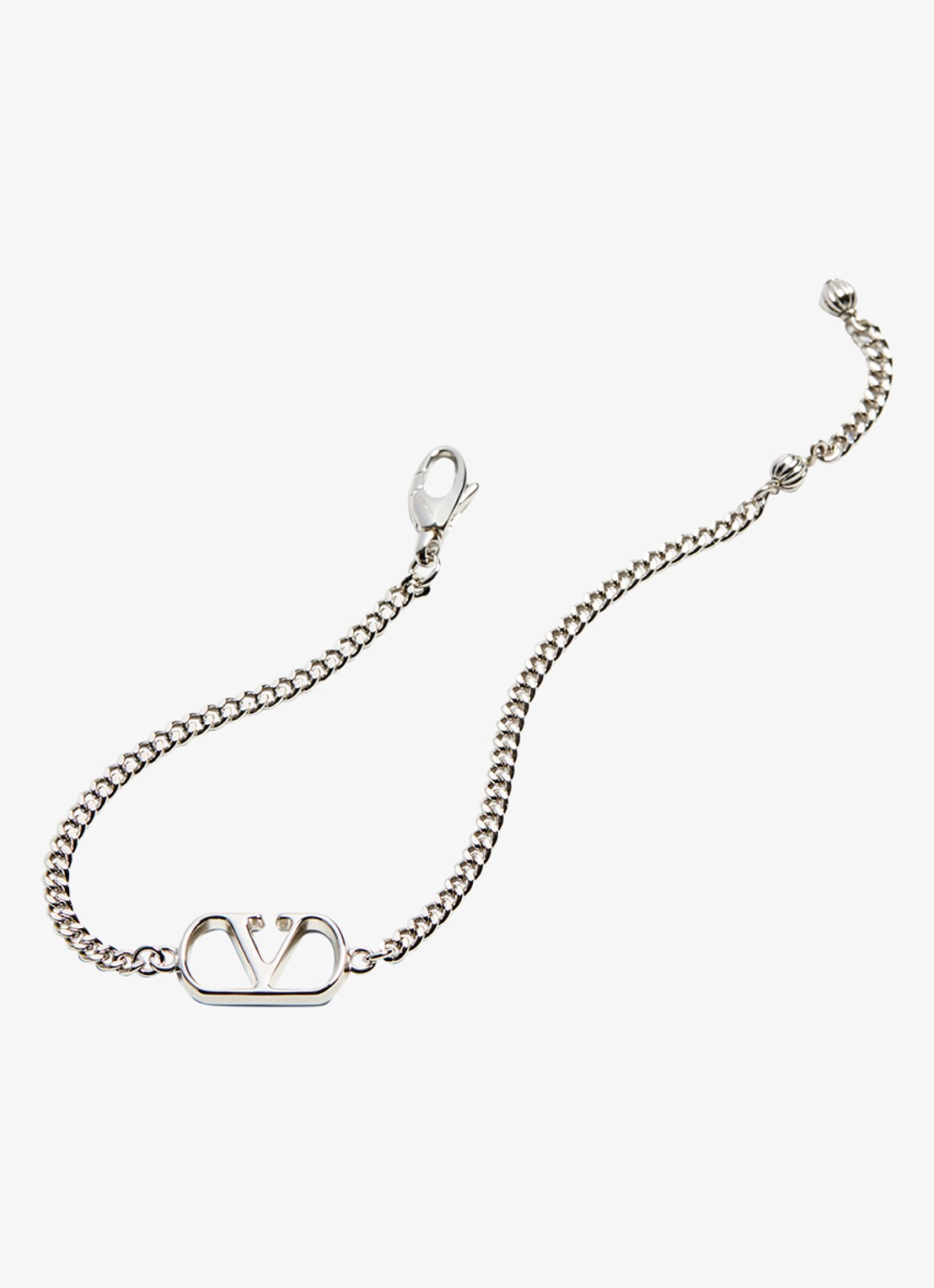 Valentino Garavani Armband met logo - detail 3 zilver
