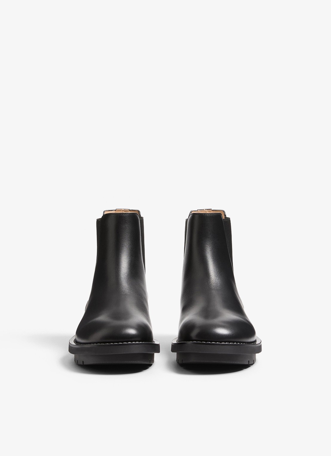 Valentino Garavani Chelsea boot van kalfsleer - detail zwart