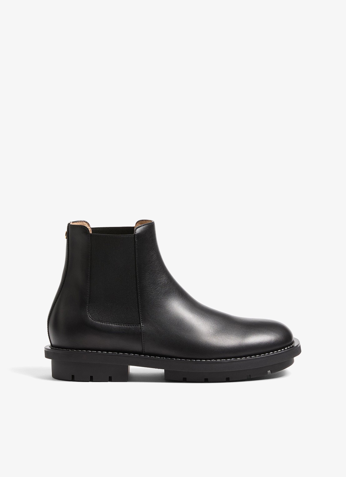 Valentino Garavani Chelsea boot van kalfsleer - voorkant 5 zwart
