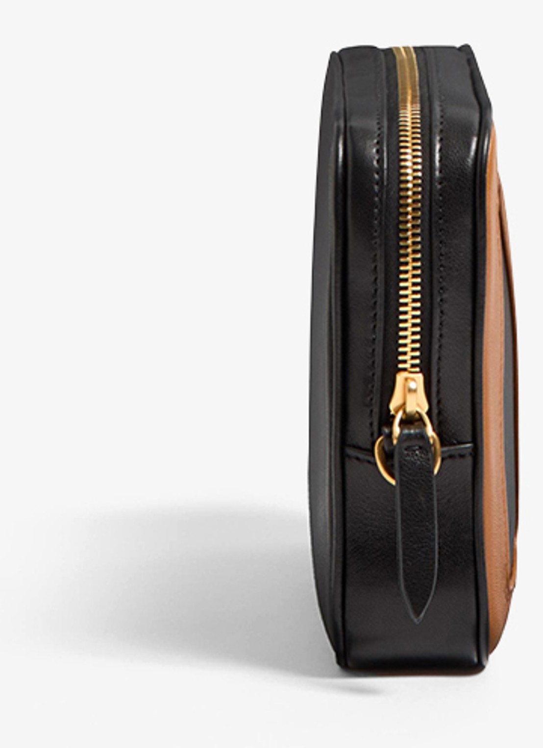 Valentino Garavani Clutch van lamsleer - detail 5 zwart