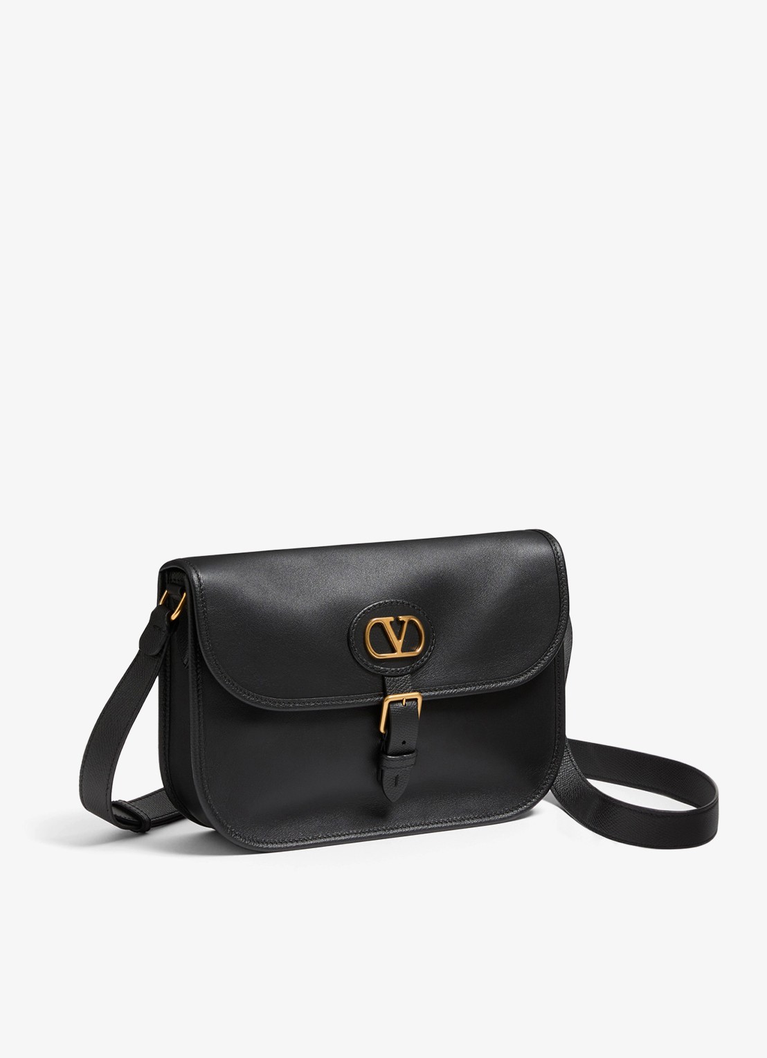 Valentino Garavani Crossbodytas van kalfsleer - detail 4 zwart