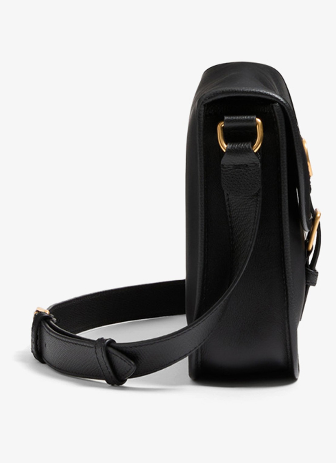 Valentino Garavani Crossbodytas van kalfsleer - detail 5 zwart