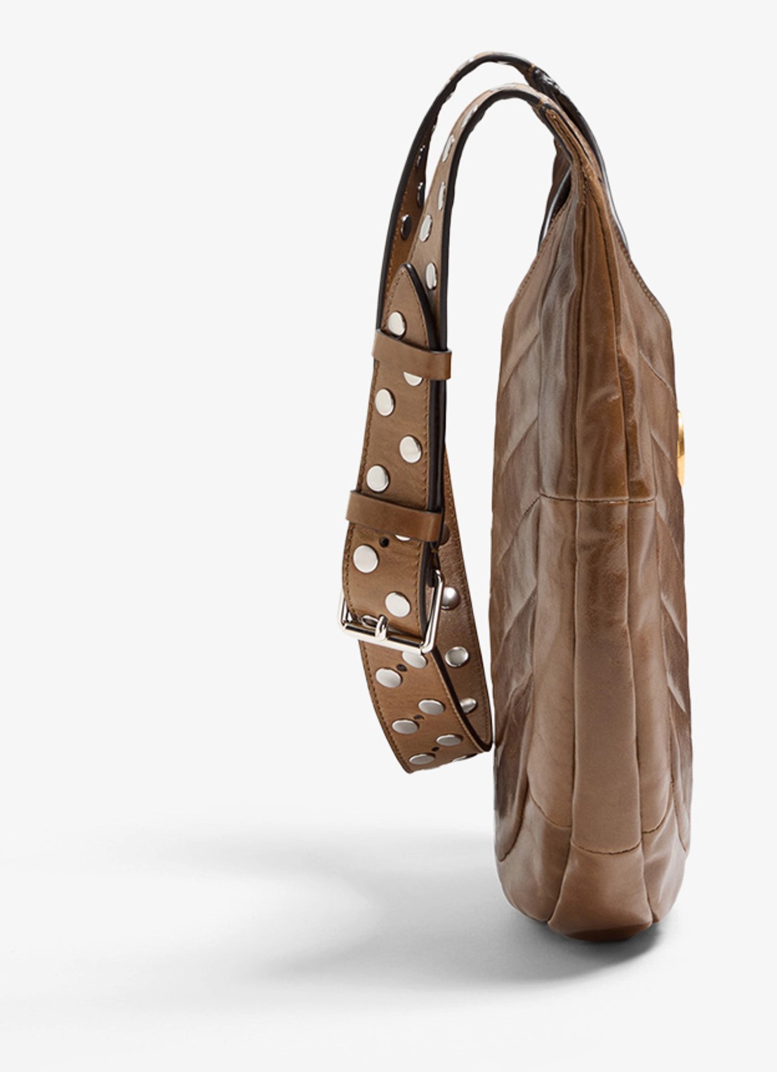 Valentino Garavani Hoboho Small schoudertas van lamsleer - detail 4 bruin
