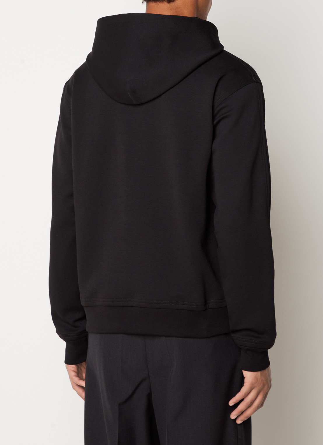 Valentino Garavani Hoodie met logo - achterkant zwart