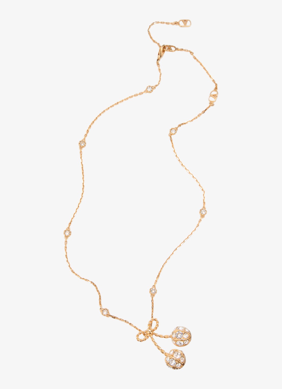 Valentino Garavani Ketting met hanger - detail goud