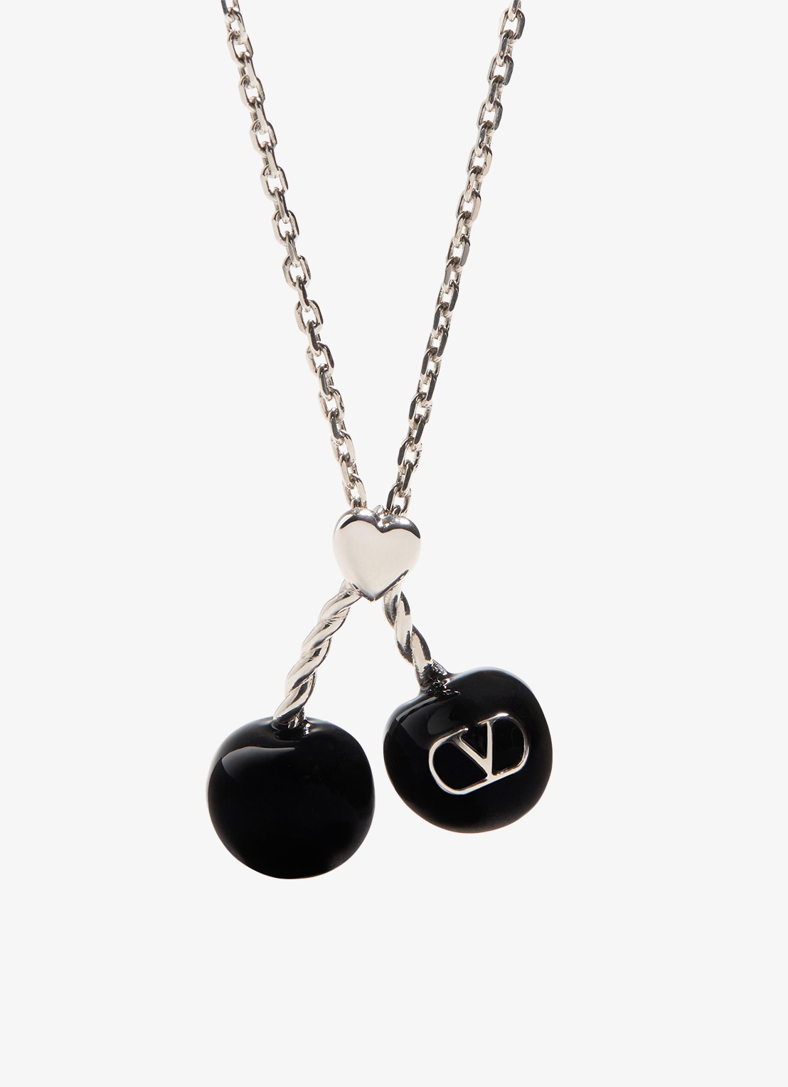 Valentino Garavani Ketting met hanger - detail 3 zilver