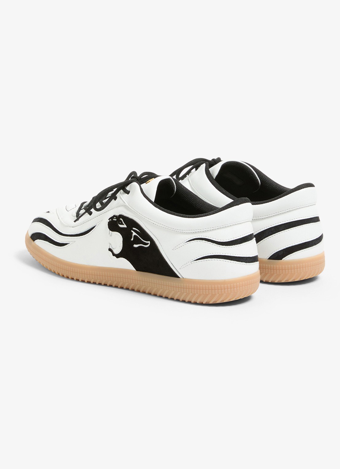 Valentino Garavani Kicky sneaker van geitenleer - achterkant wit