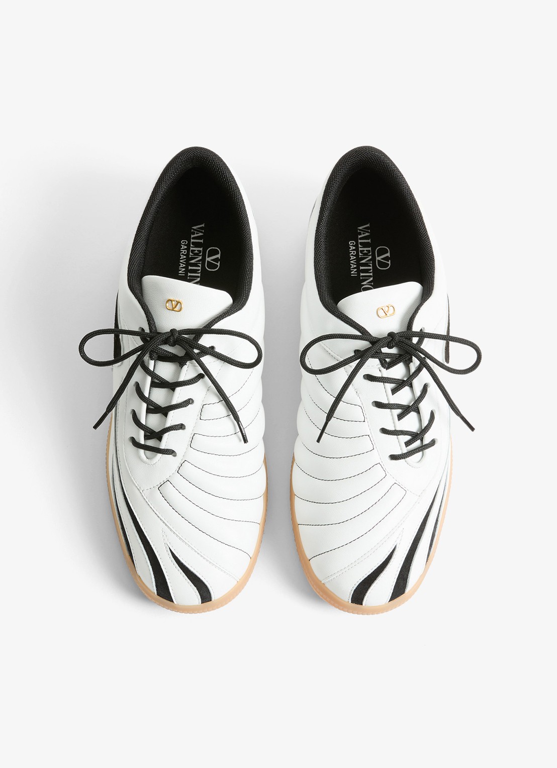 Valentino Garavani Kicky sneaker van geitenleer - detail 2 wit