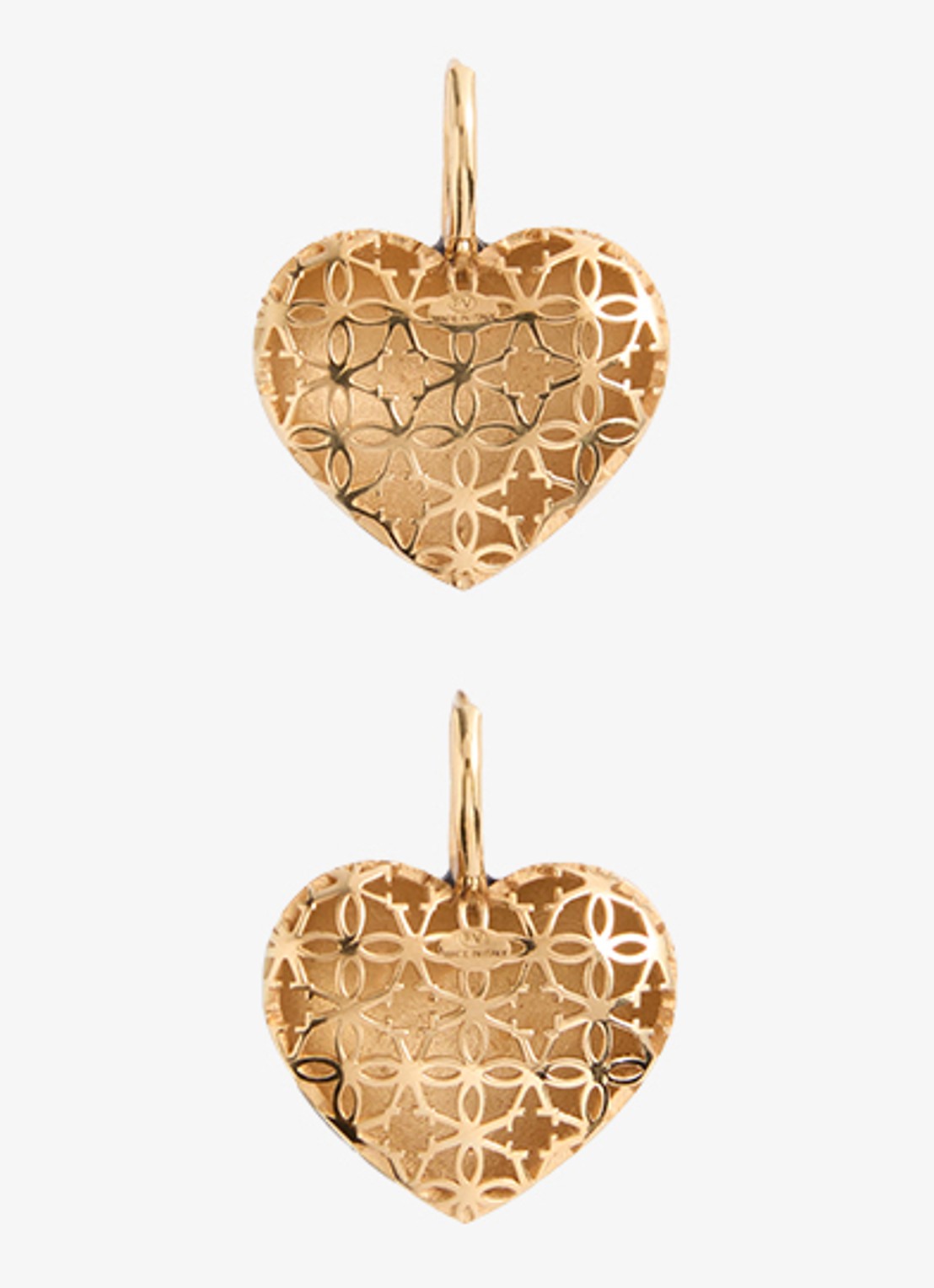 Valentino Garavani Oorhangers met logo - detail 2 zwart