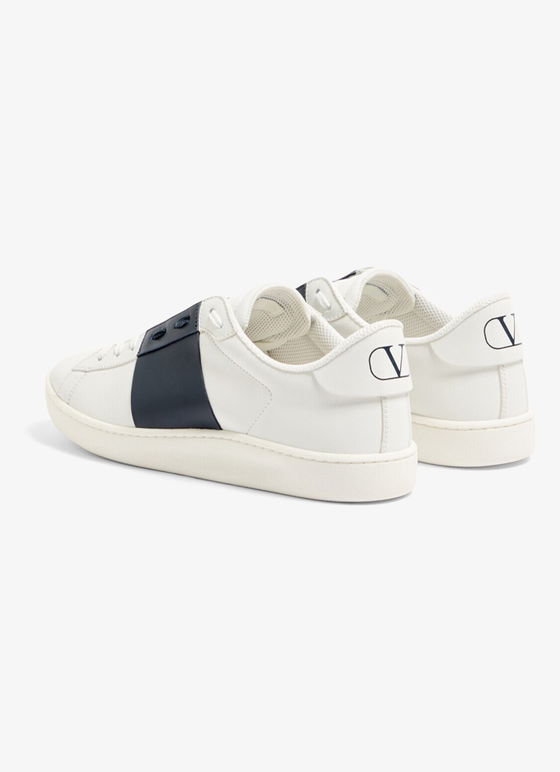 Valentino Garavani Open Royco sneaker van kalfsleer - achterkant 3 wit