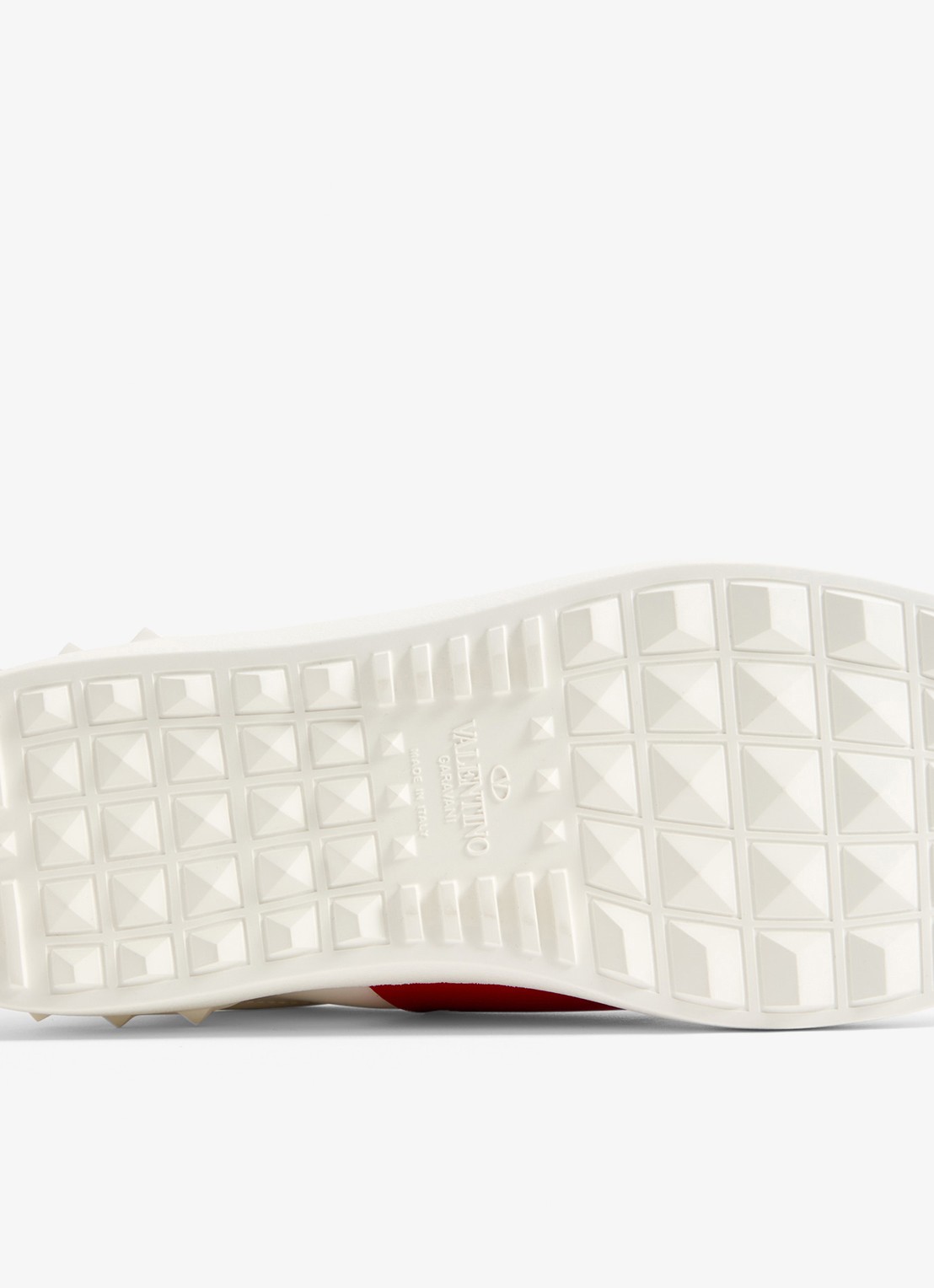 Valentino Garavani Open sneaker van kalfsleer - detail 7 wit