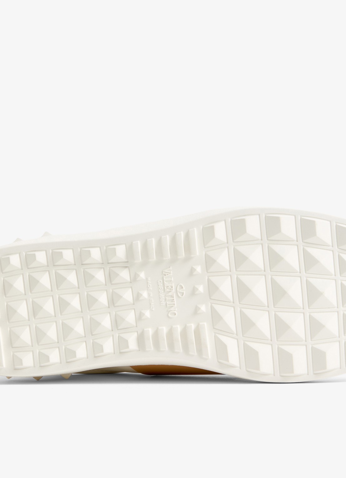 Valentino Garavani Open sneaker van kalfsleer - detail 8 beige