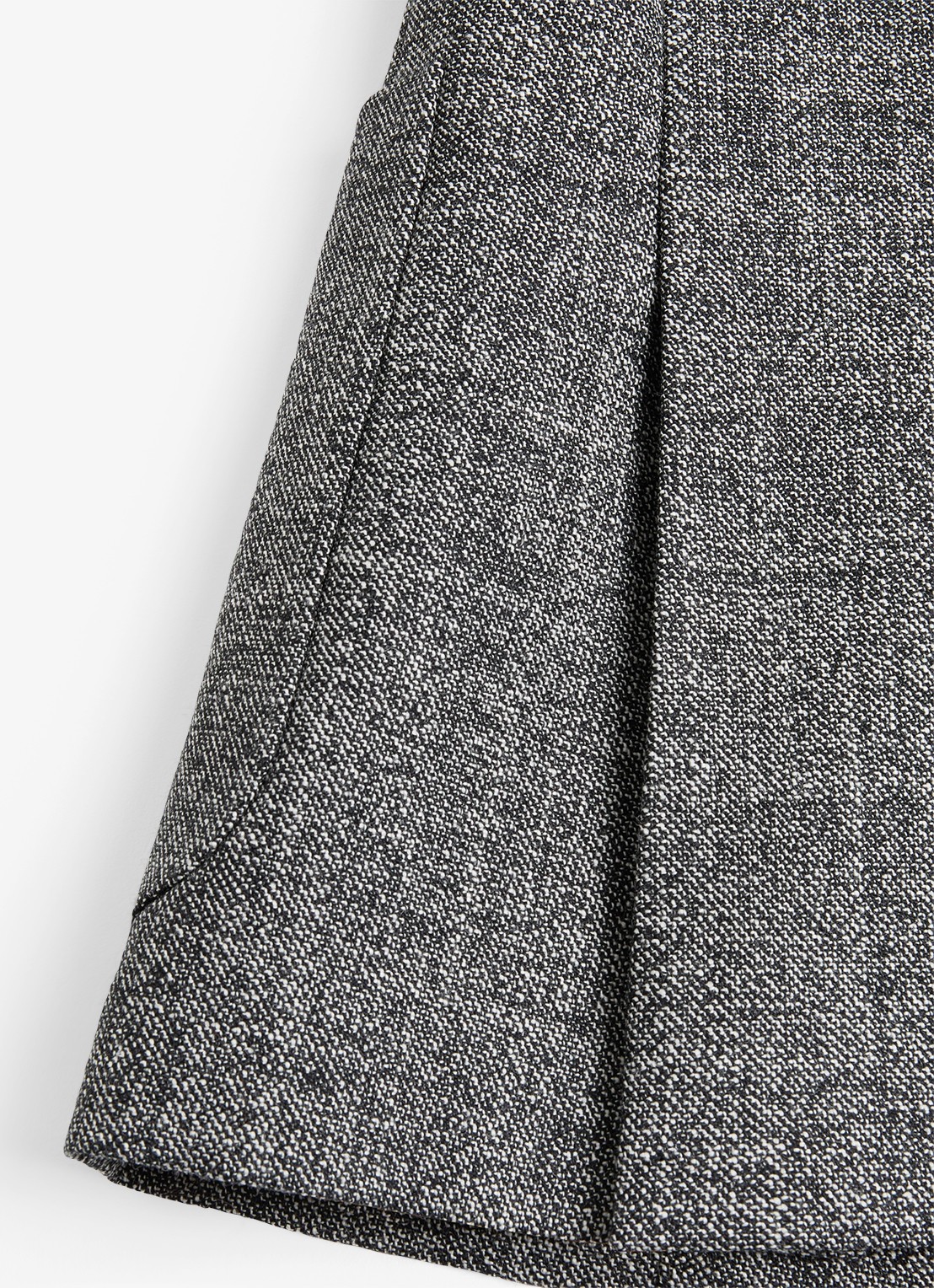 Valentino Garavani Regular fit colbert van scheerwol met gemêleerd dessin - detail 7 zwart