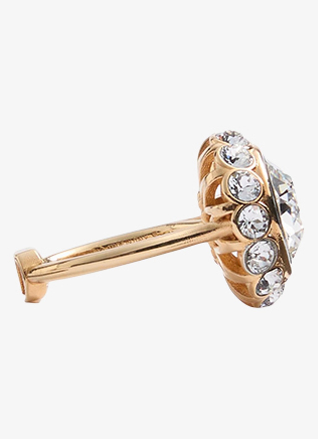 Valentino Garavani Ring met kristal - detail 4 transparant