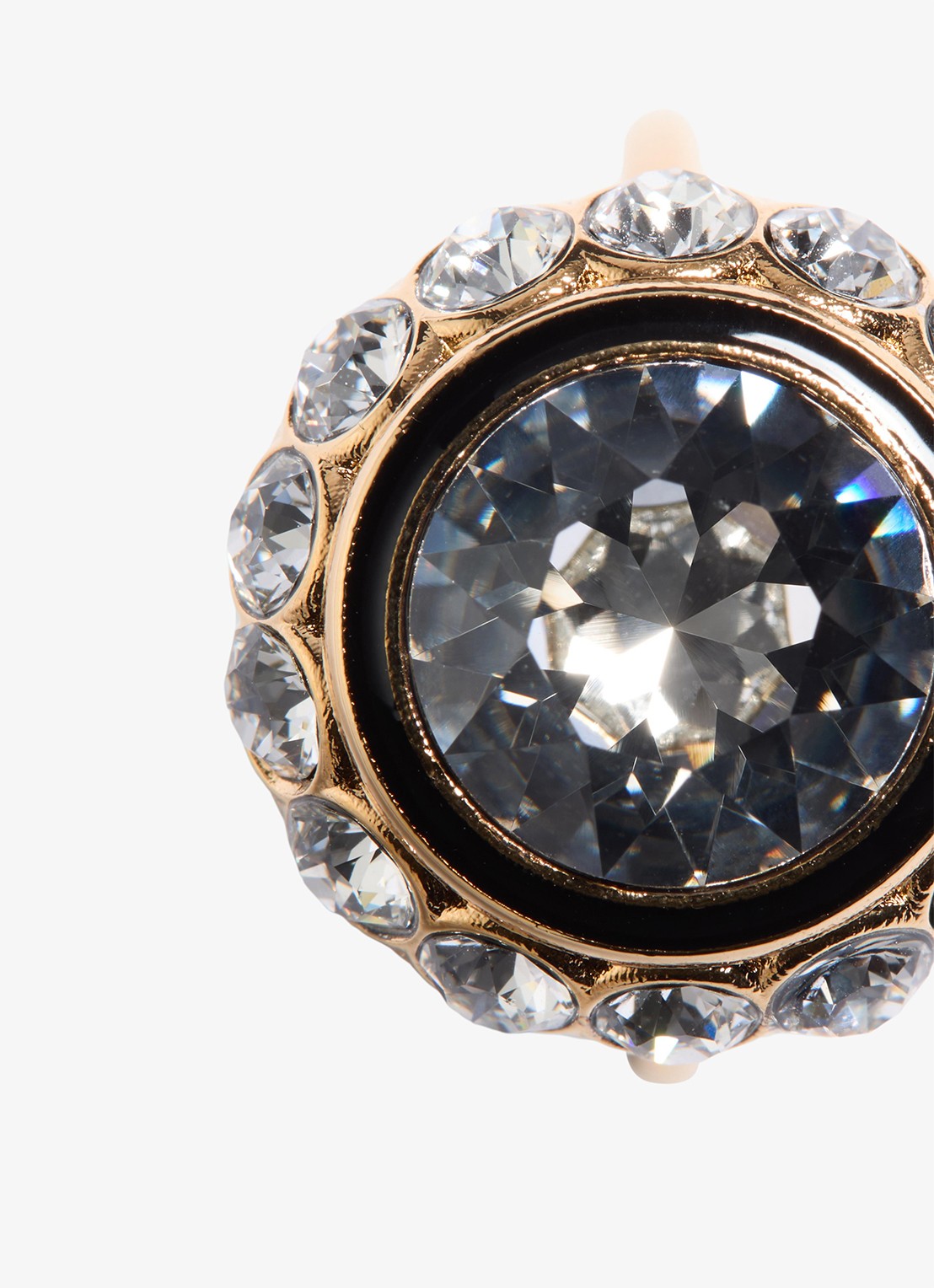 Valentino Garavani Ring met kristal - detail 5 transparant