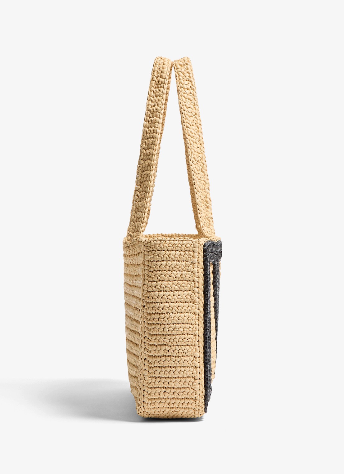 Valentino Garavani Shopper van raffia - detail 2 beige