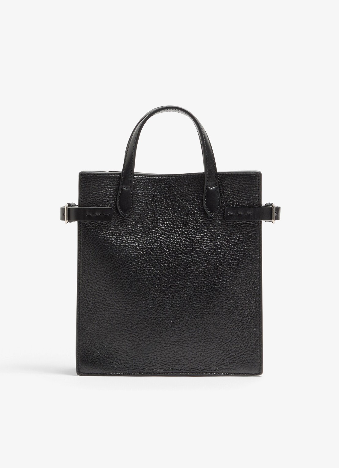 Valentino Garavani Small handtas van kalfsleer - achterkant 6 zwart