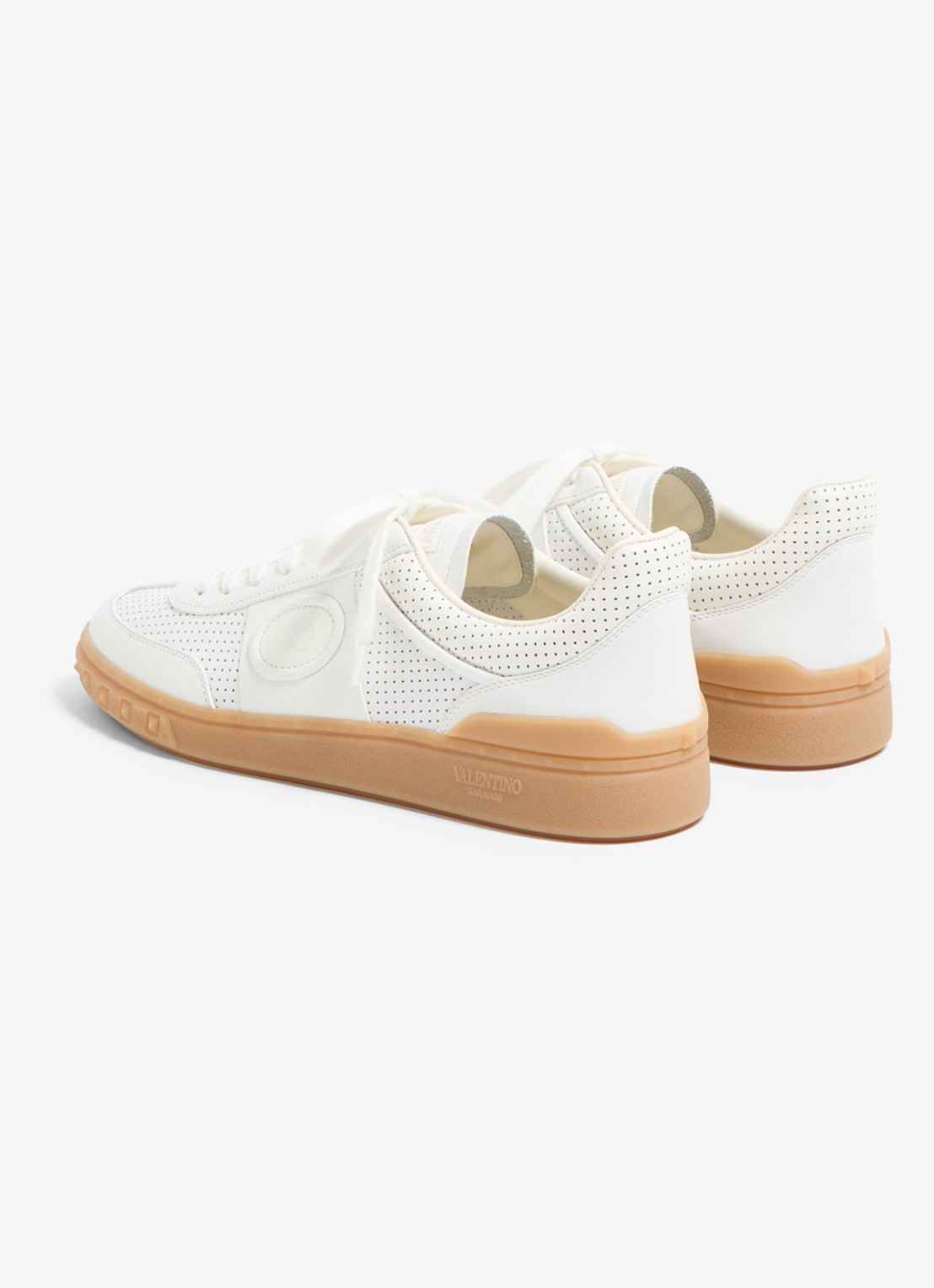 Valentino Garavani Sneaker van kalfsleer - achterkant 8 wit