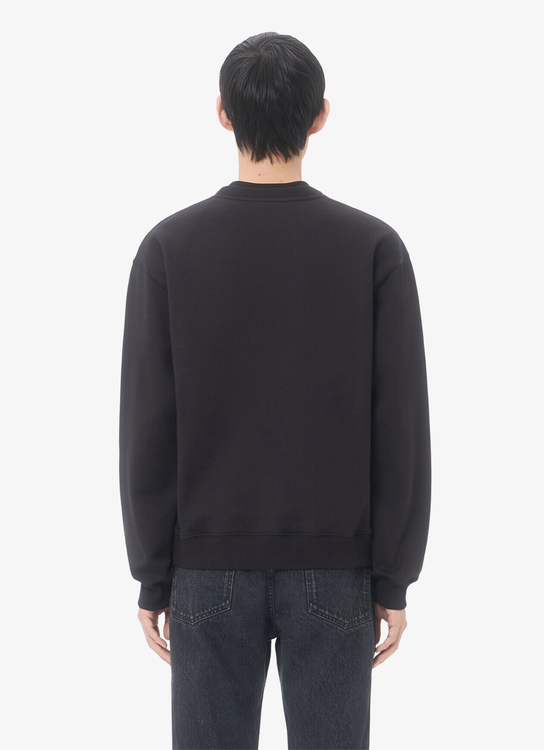 Valentino Garavani Sweater met borstzak - achterkant zwart