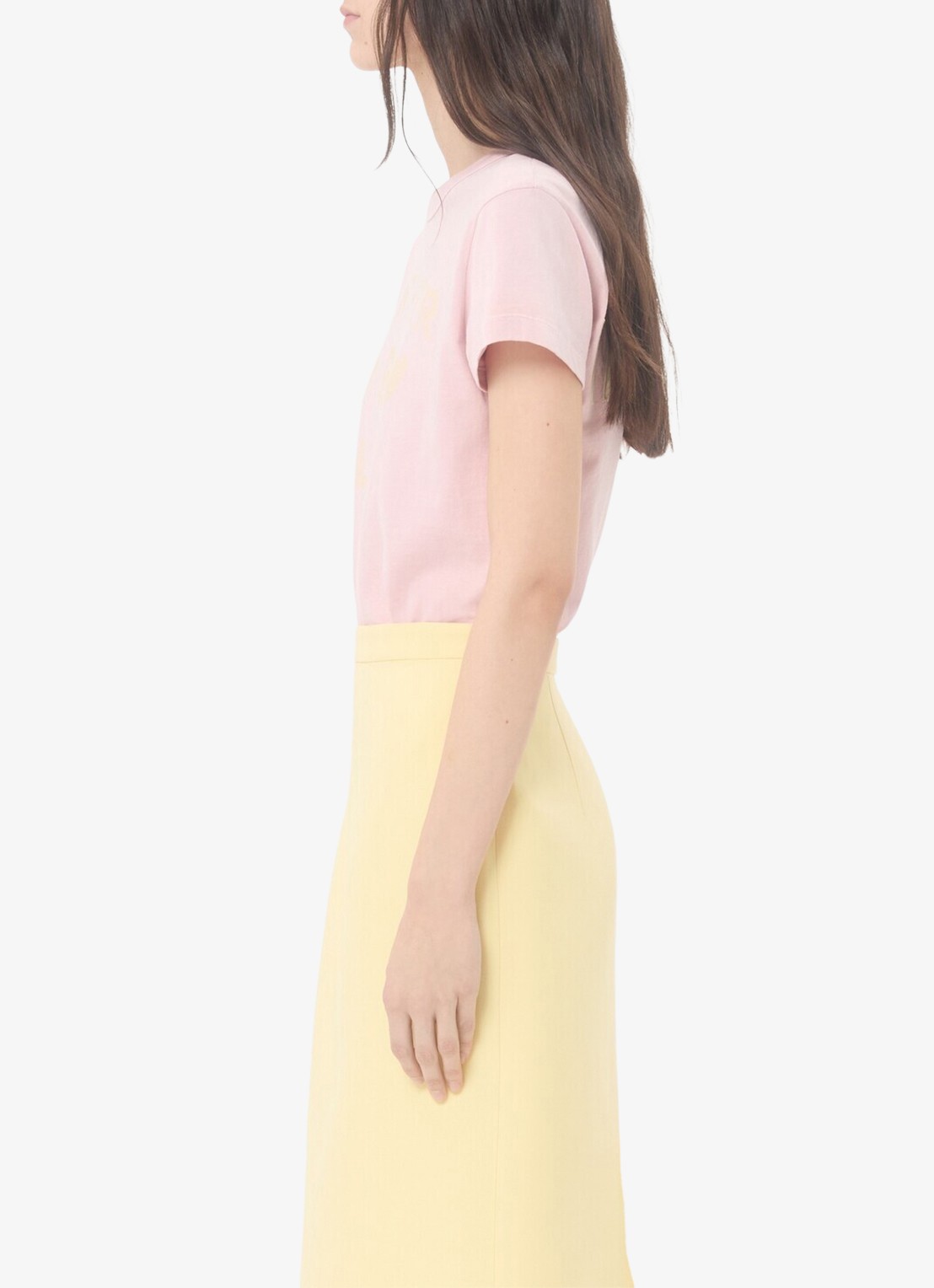 Valentino Garavani T-shirt met front- en backprint - detail 5 roze