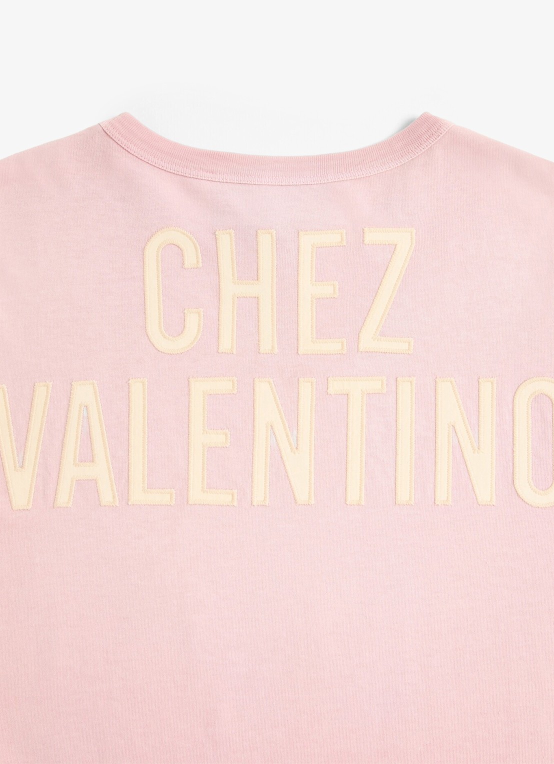Valentino Garavani T-shirt met front- en backprint - detail 8 roze